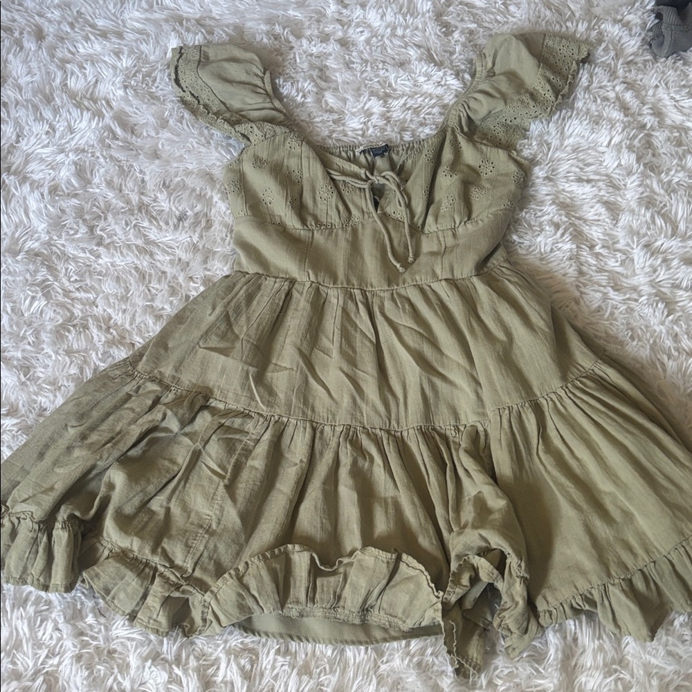American Eagle Outfitters Olive Kids Dress